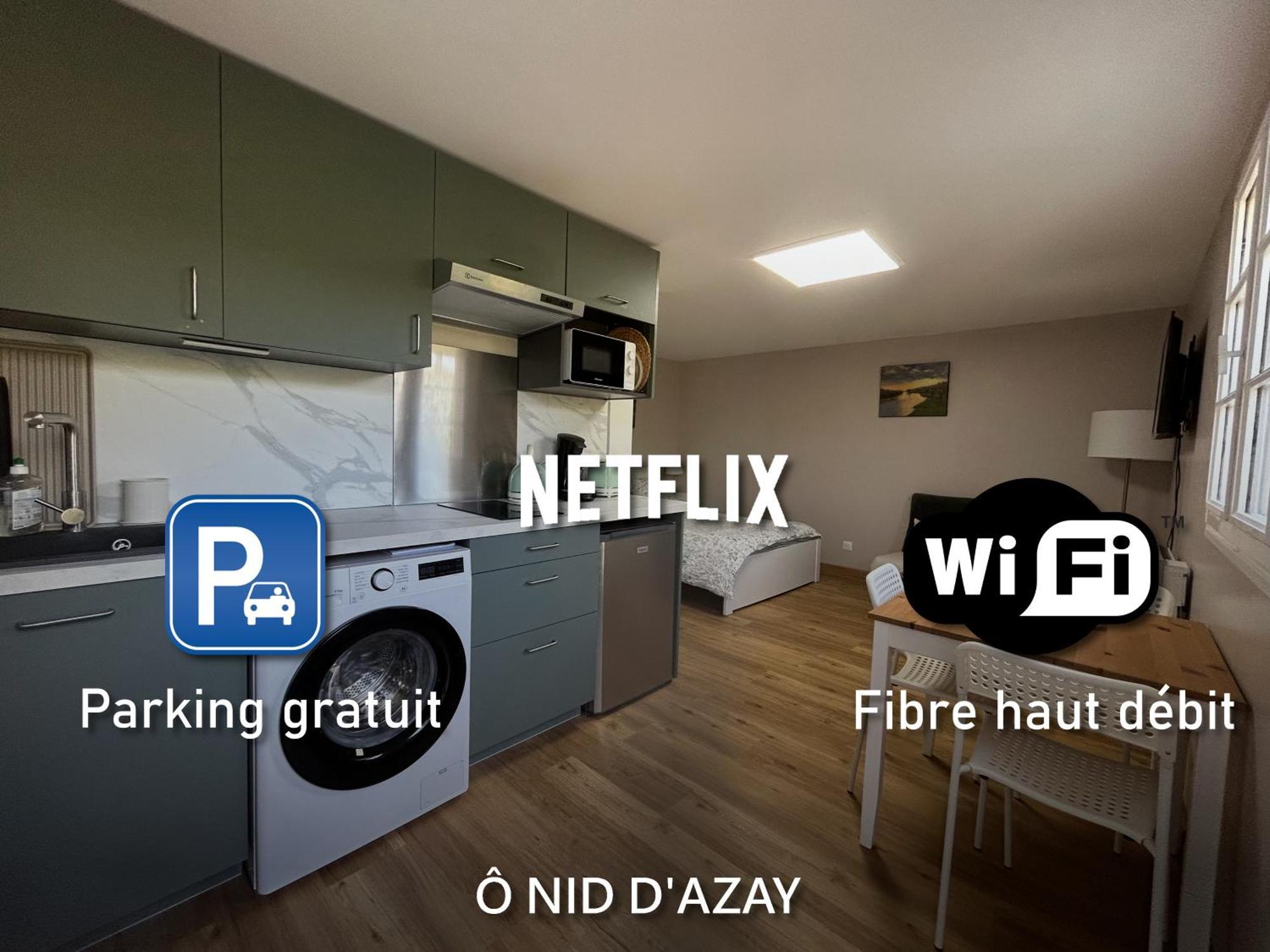 Ferienwohnung O Nid D'Azay Exterior foto
